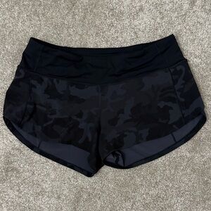 Lululemon camo shorts